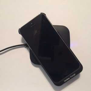 WPC Qi Fast Charge Pad & iPhone 5s