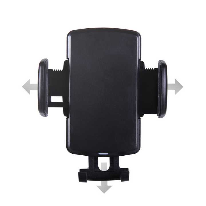 Qi 3 Coil Fast Charge Car cradle