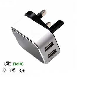 Dual usb mains charging plug Dual usb mains charging plug