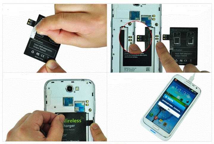 Instructions for fitting Samsung Receiver