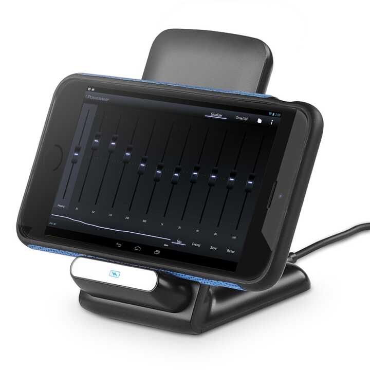 WPC Qi triple coil charging stand
