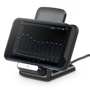 WPC Qi triple coil charging stand