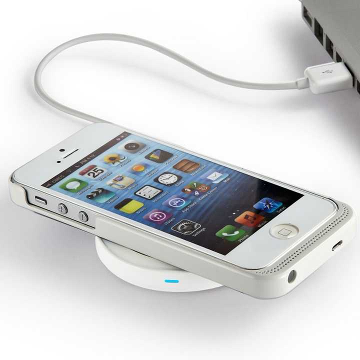 QI wireless charging disc
