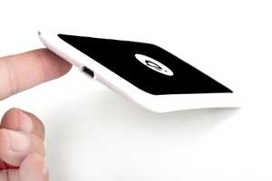 Ultra slim QI wireless charging plate